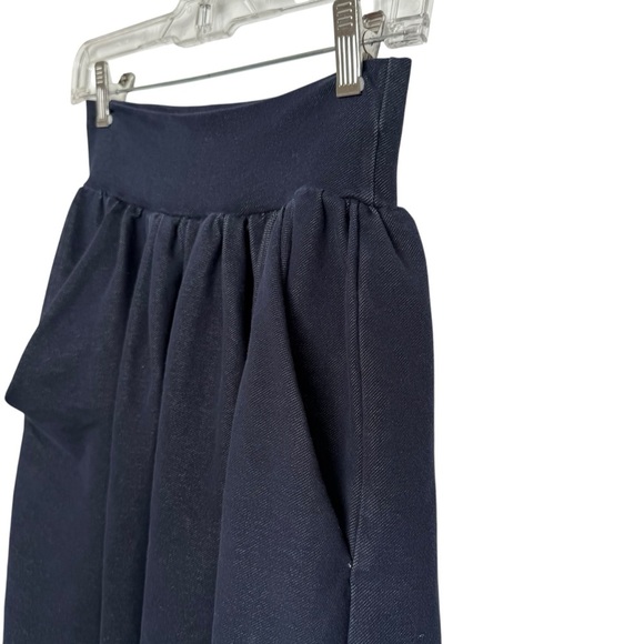 4/$25 Basic Colors Girls Navy Blue Knee Length Skirt Size 10/12 - Picture 6 of 10